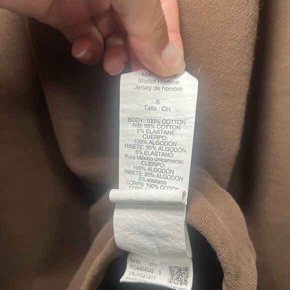 Oakley Regular Fit Long Sleeve Crew neck Sweatshirt Brown Size US Small - Picture 7 of 7